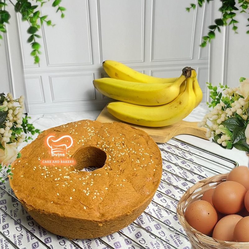

BOLU PISANG UKURAN 22x22 cm