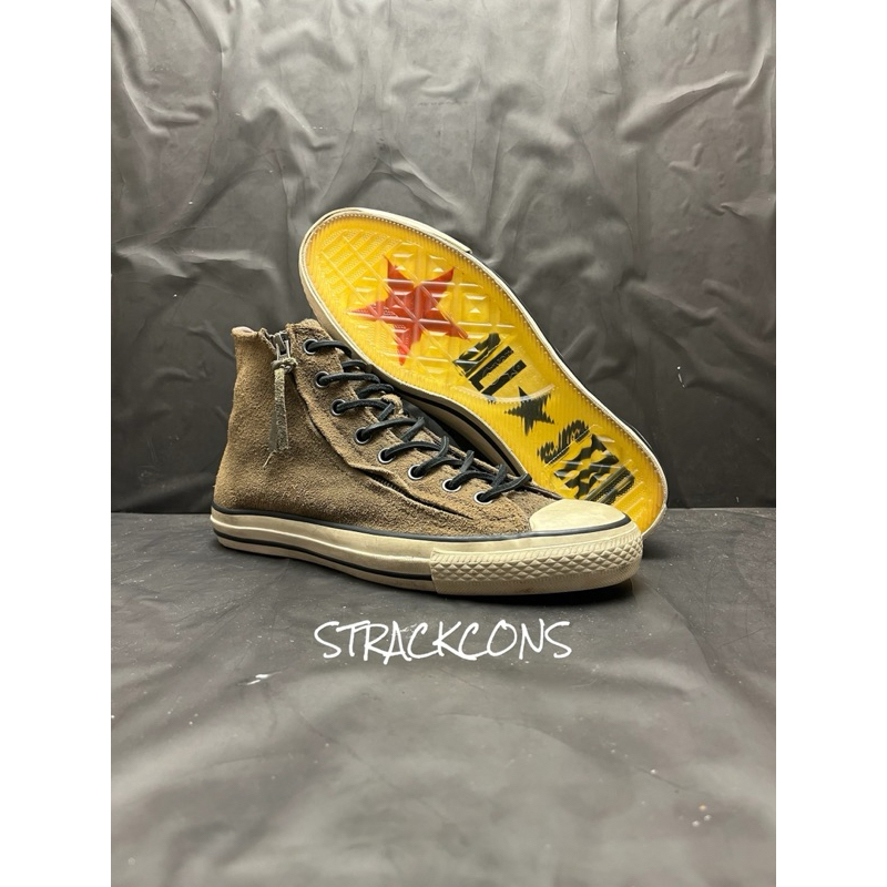 John Varvatos x Converse Double Zipper Suede