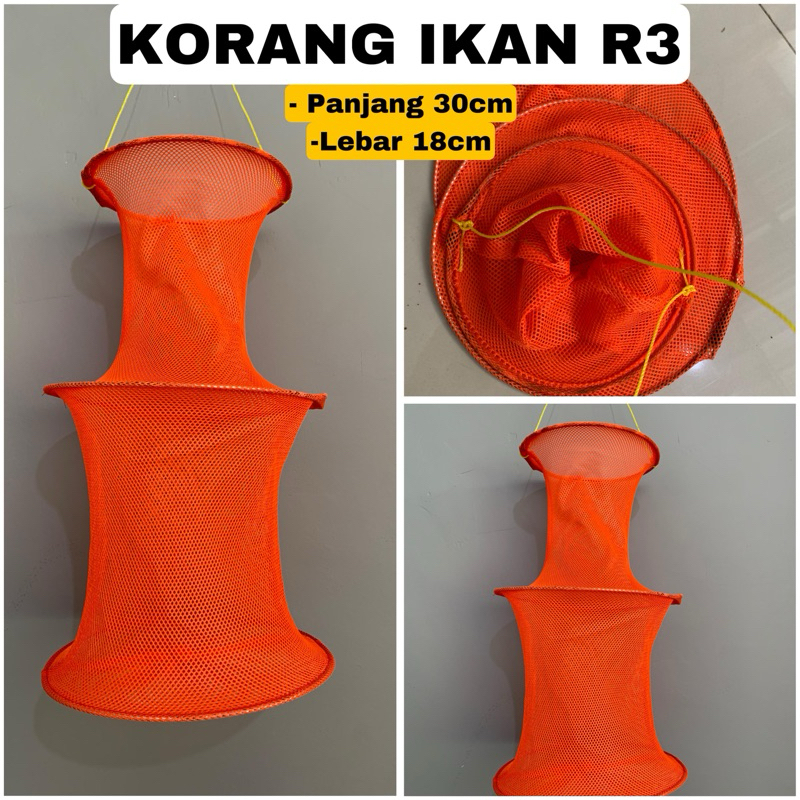 KOJA IKAN MODEL RING 3 MINI 30cm| KORANG IKAN BUBU IKAN | KERAMBA IKAN | BUBU IKAN | BERKUALITAS