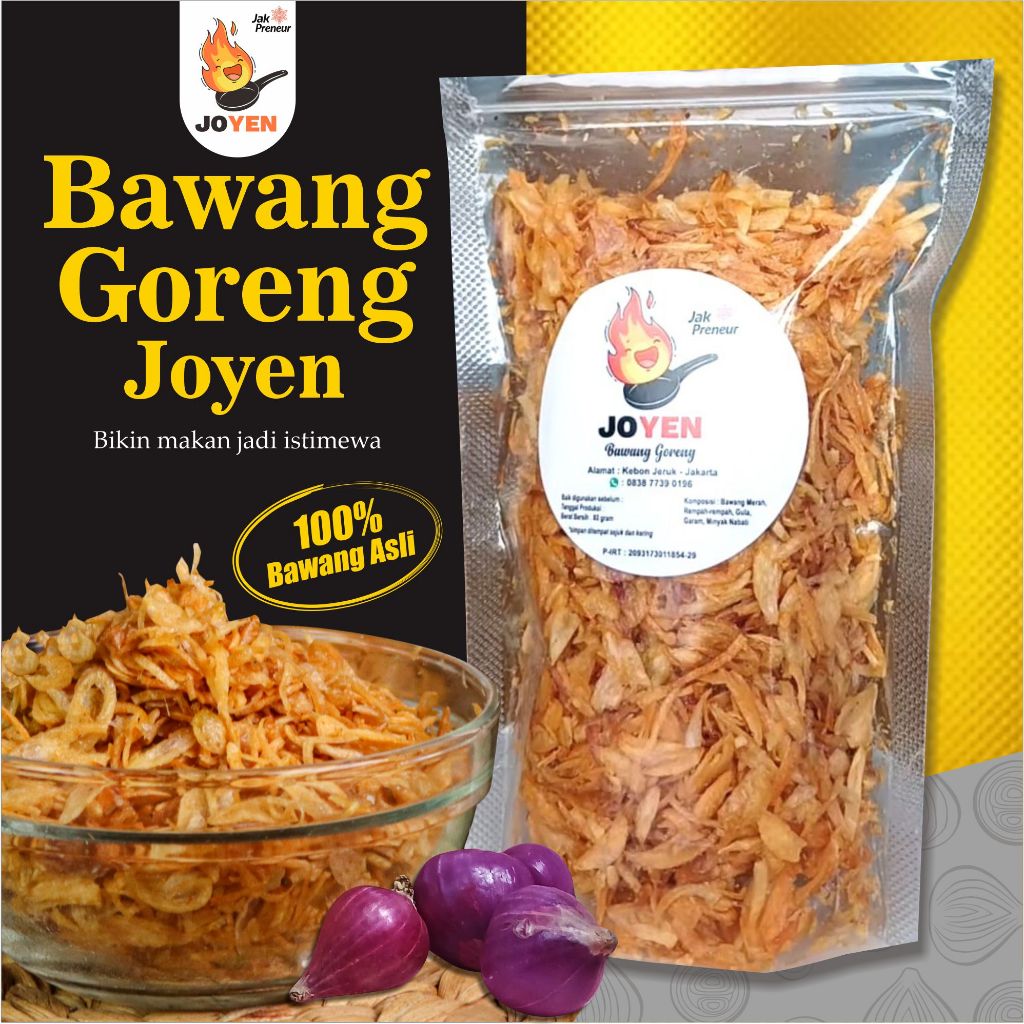 

JOYEN Bawang Goreng Asli Gurih Renyah