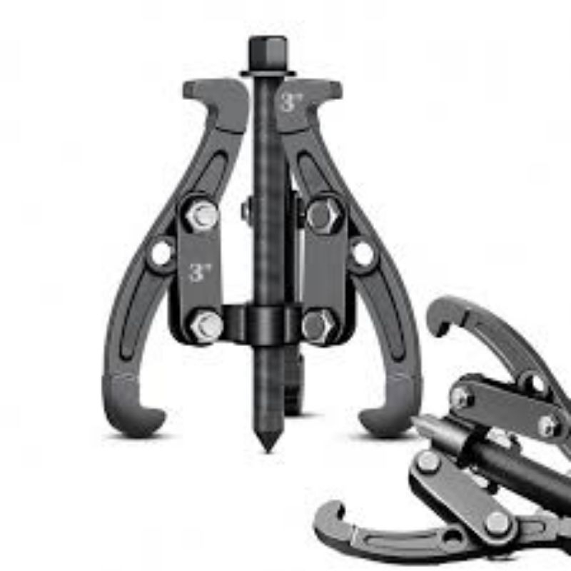 Gear puller 3 jaw Treker 3/4/5 inchi Treker bearing puller / Treker bearing /  Treker Magnet / kunci