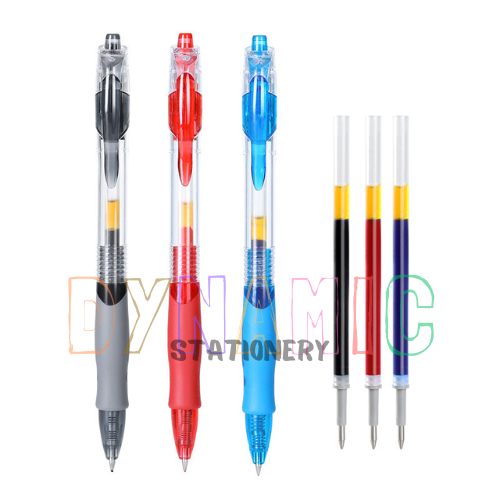 

Pulpen Gel Murah Nyaman Enak Ink 0.5mm Standar Pulpen Alat Tulis Kantor Sekolah Pena Pen Pencet Tinta Cair