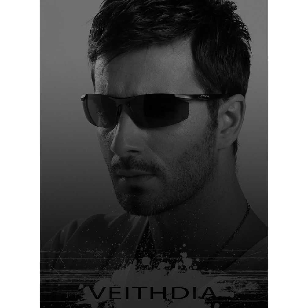 VEITHDIA Kacamata Pria UV Polarized UV400 - 6529