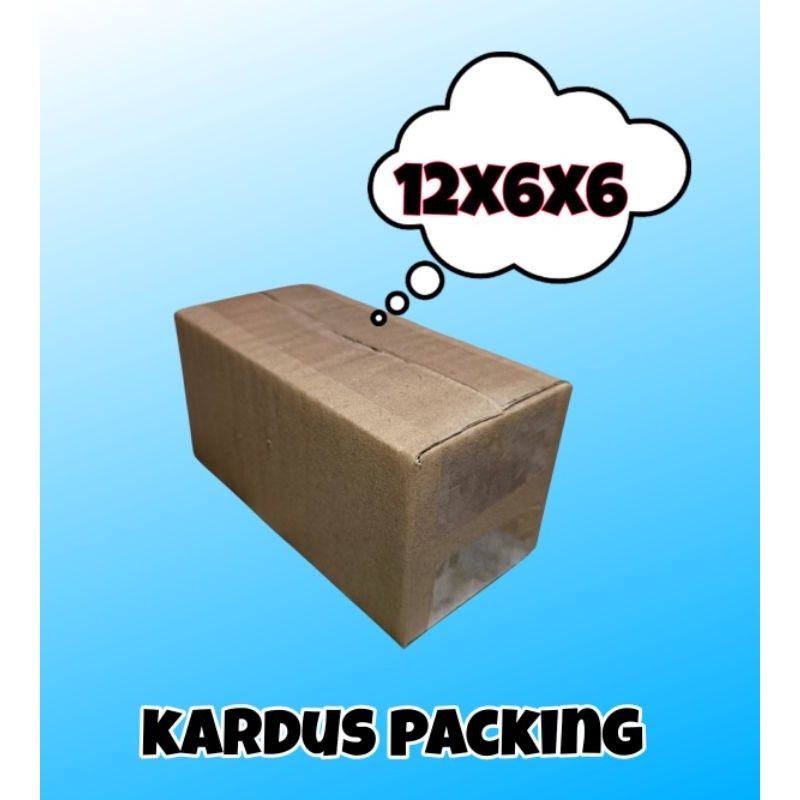 

Kadus UK 12x6x6 kardus mini kardus sedang kardus polos