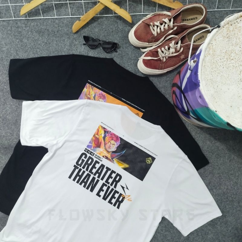 T-shirt Kaos Mobile Legends Claude Skin Cosmic Blaze M6 World Championship Malaysia 2024