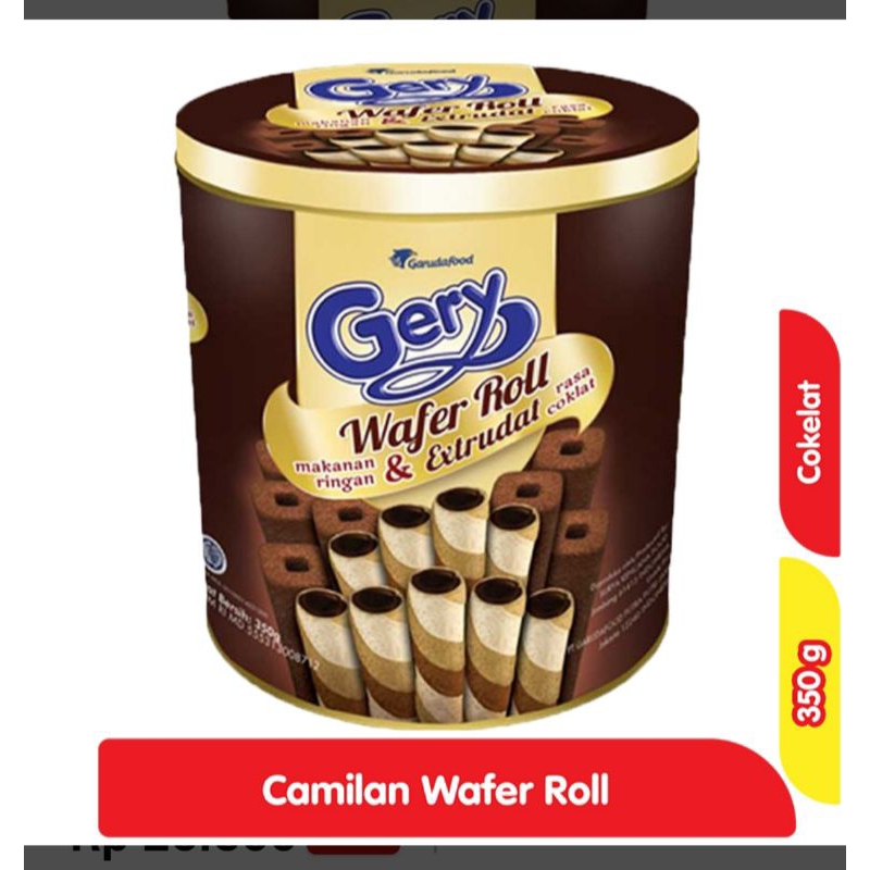 

Gerry Wafer Roll 350Gr