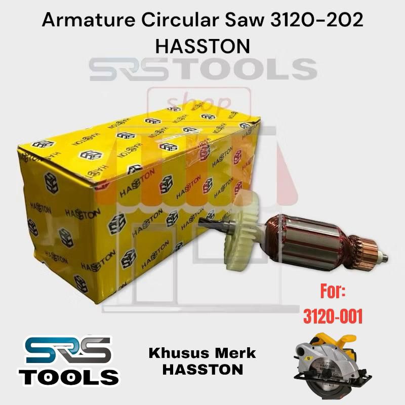 HASSTON 3120-202 Armature Circular Saw / Angker Mesin Gergaji Potong Kayu 3120-001