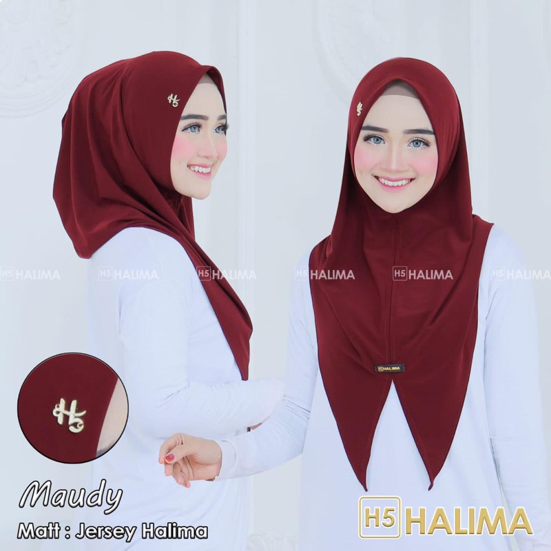 jilbab instan kekinian maudy instan