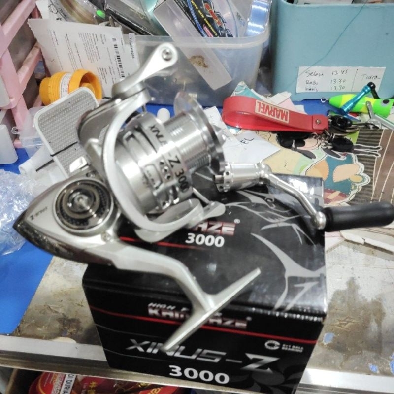 reel kamikaze xinus z 3000 power handel reel