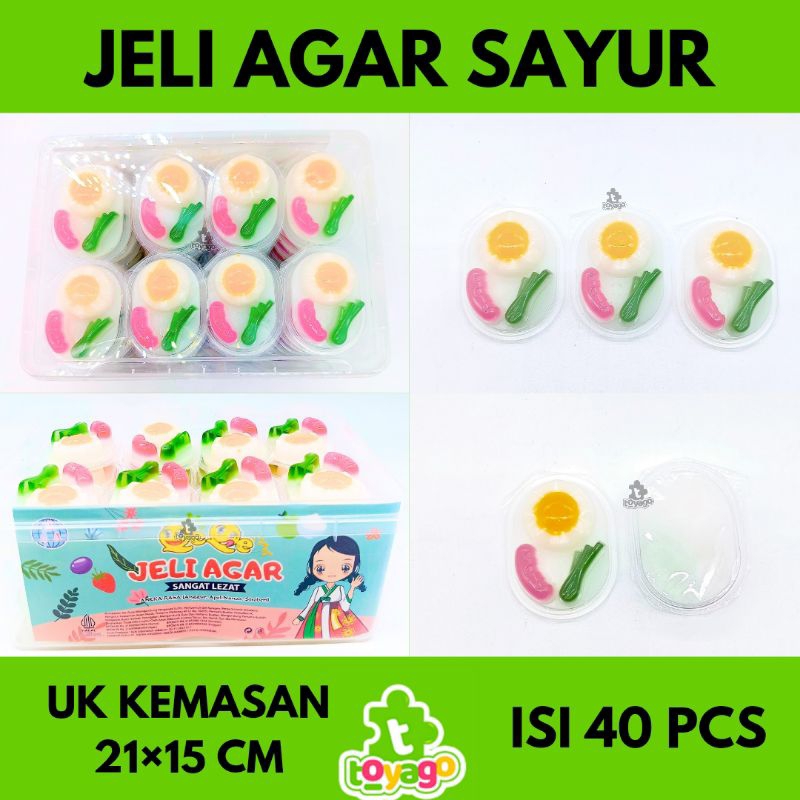 

PERMEN JELI AGER SAYUR 1 BOX ISI 40 PCS GROSIR MURAH