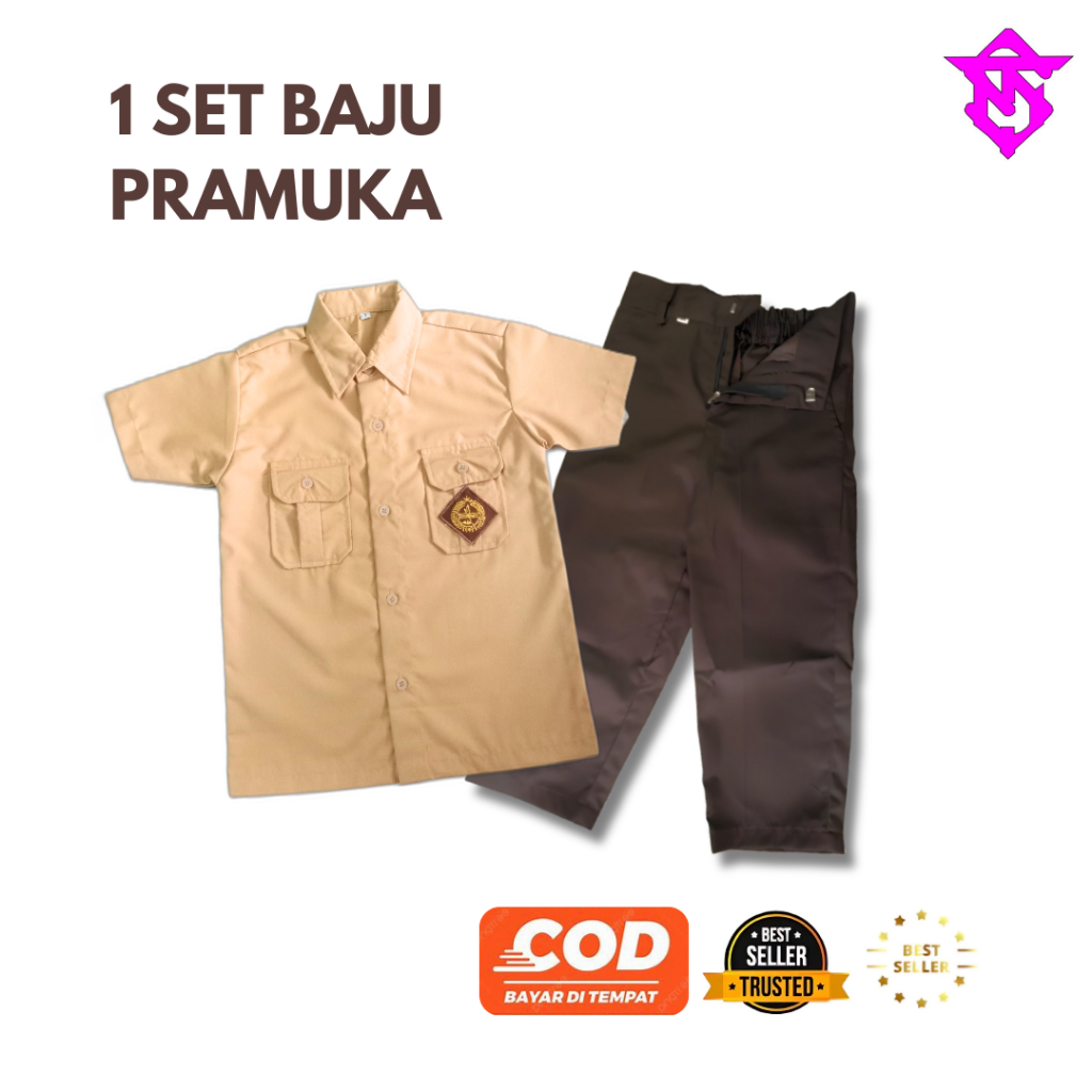 TEXAS SET SERAGAM PRAMUKA SD SET SERAGAM PRAMUKA SD PUTRA SET SERAGAM PRAMUKA PUTRA SD PREMIUM