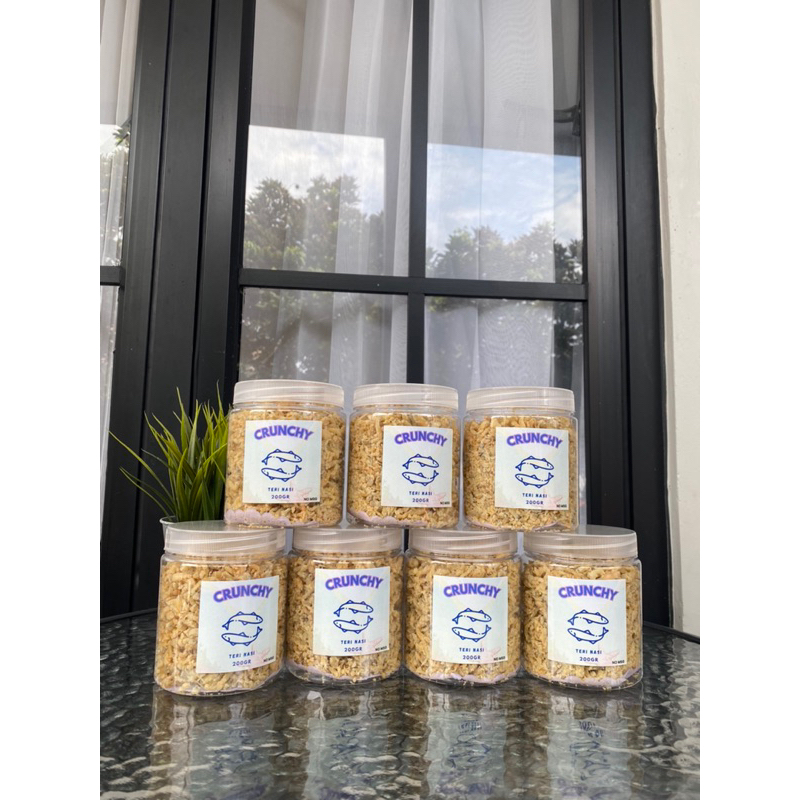 

teri nasi cripsy MPASI no MSG anti GTM