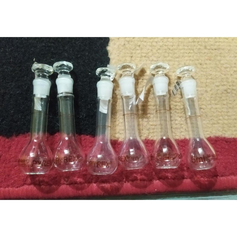 Labu ukur pyrex 5 ml