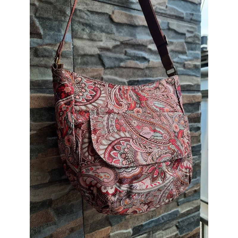 Slingbag Pink OILILY - TAS PRELOVED BRANDED ORIGINAL
