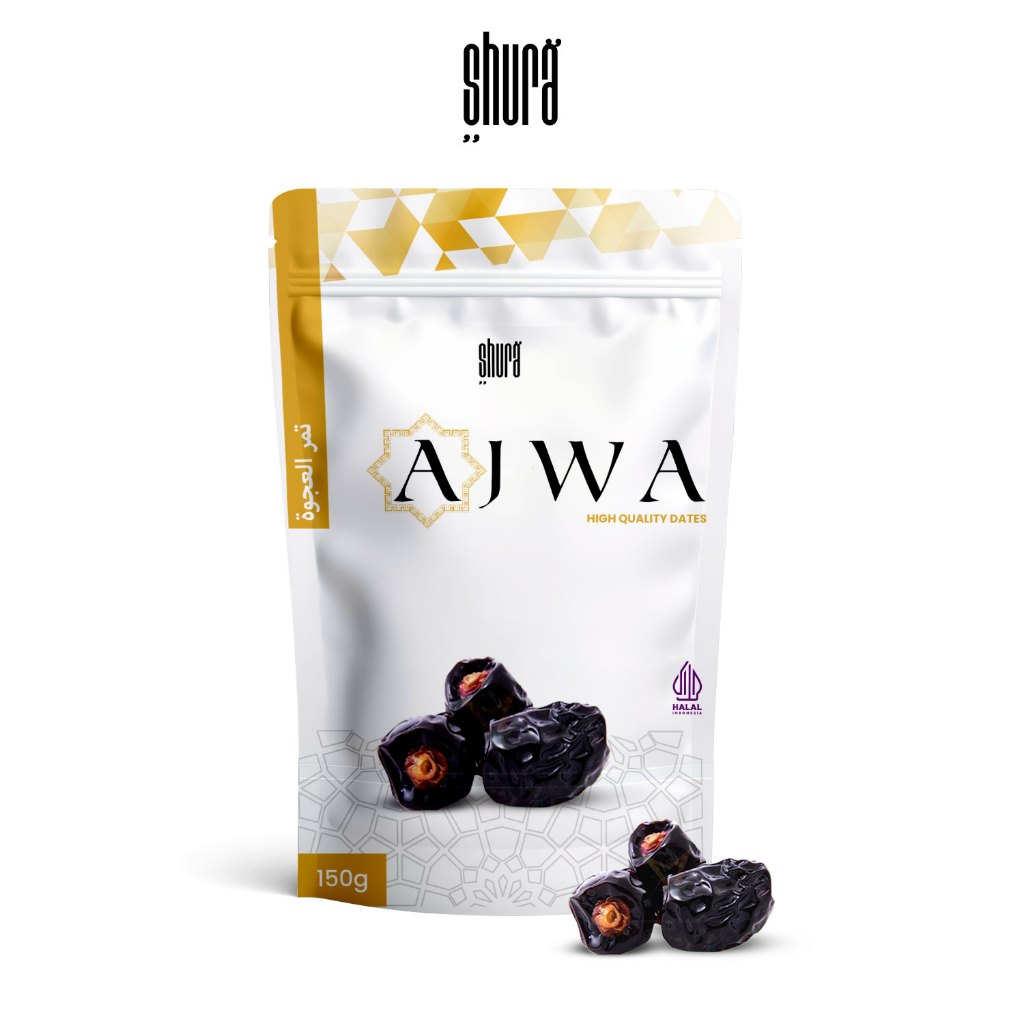 

Shura Kurma Ajwa Premium 150 gr High Quality