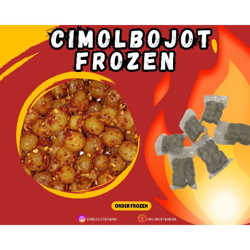 

FROZEN CIMOL BOJOT ORI PEDAS 40 PCS