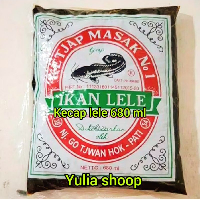 

kecap lele 680 ml / 1 kg manis asli pati