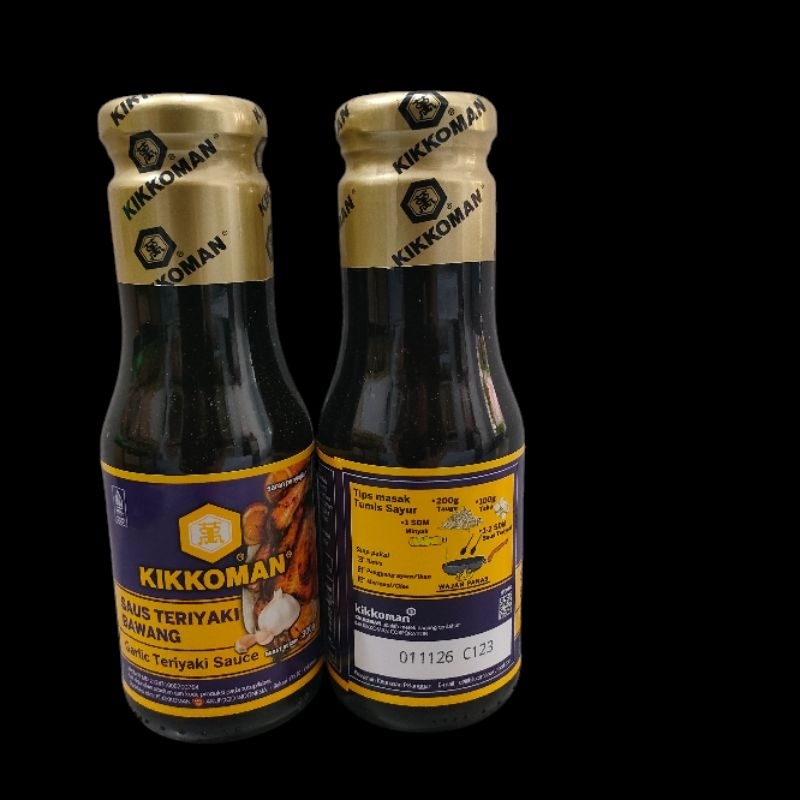

Kikkoman Saus Teriyaki Bawang/garlic teriyaki sauce/kikkoman
