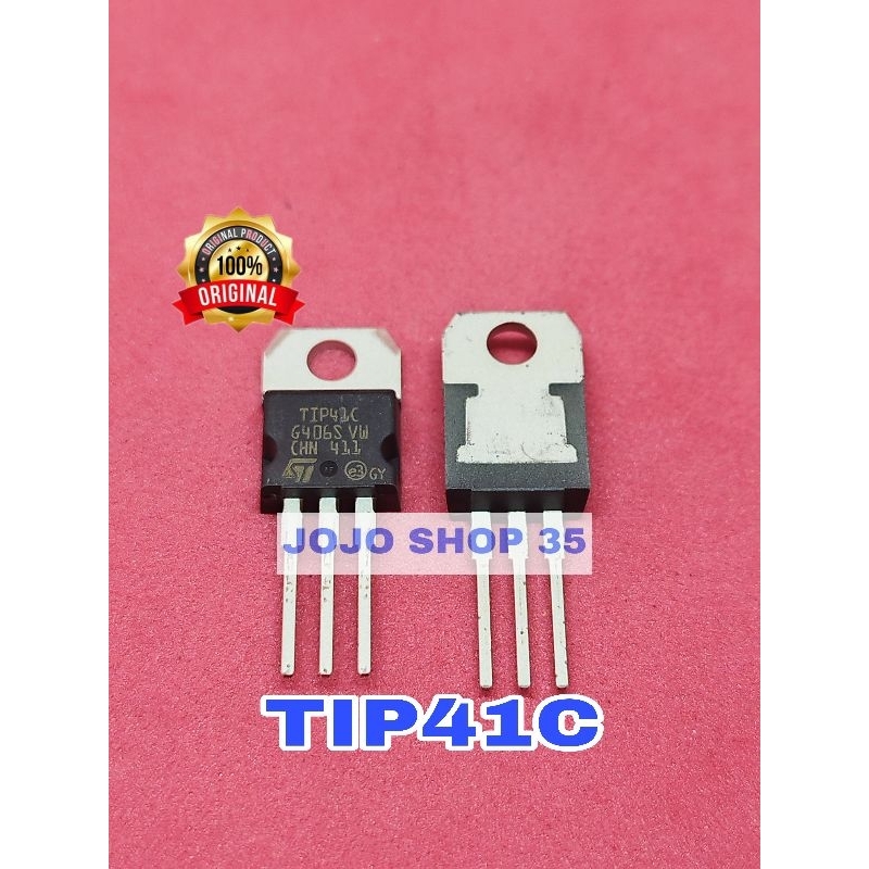 1PC TRANSISTOR ORIGINAL TIP41C TIP41 TIP 41C TIP 41 tip41c tip41 transistor original ST