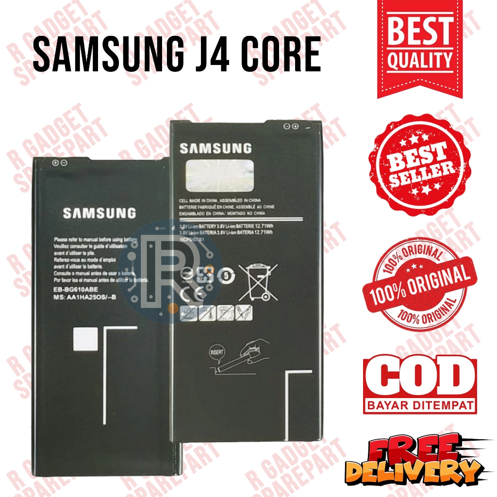 Baterai SAMSUNG J4 CORE / Battery SAMSUNG J4 CORE / Batre SAMSUNG J4 CORE Original Oem