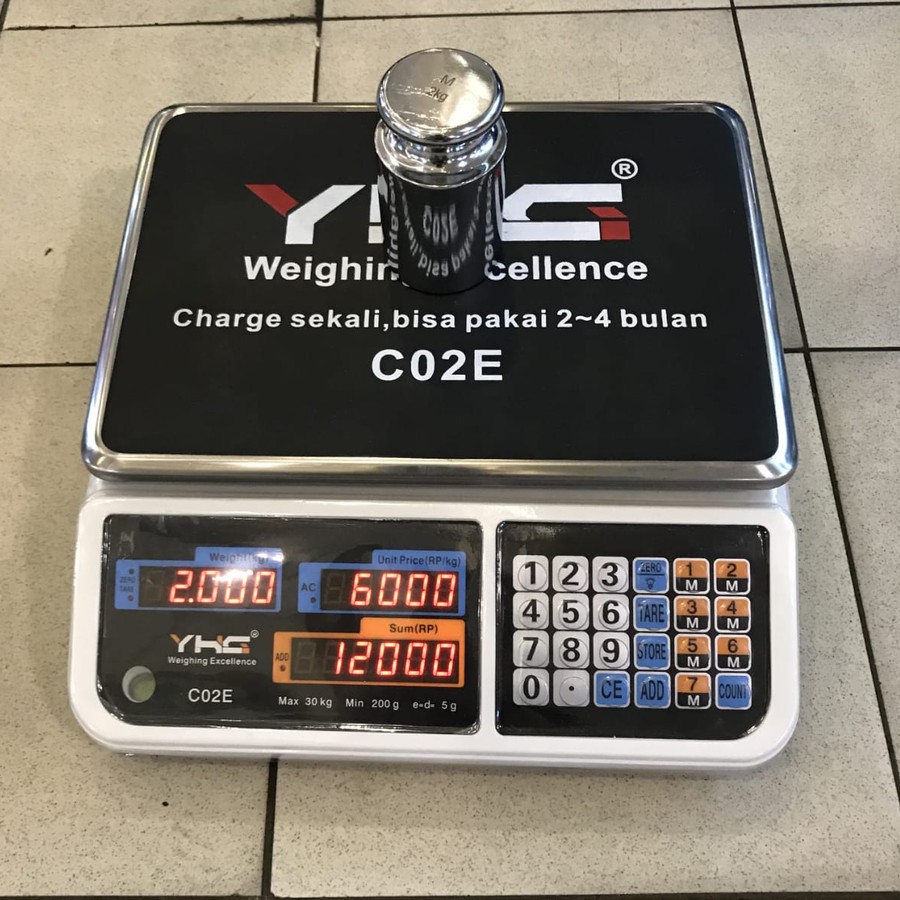 Timbangan Digital Meja Dapur Laundry Buah 30kg