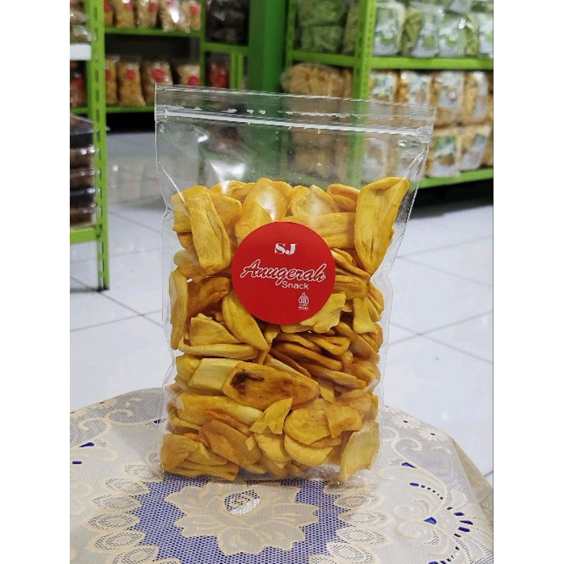 

KERIPIK NANGKA 100 GRAM DAN 250 GRAM Cemilan Manis