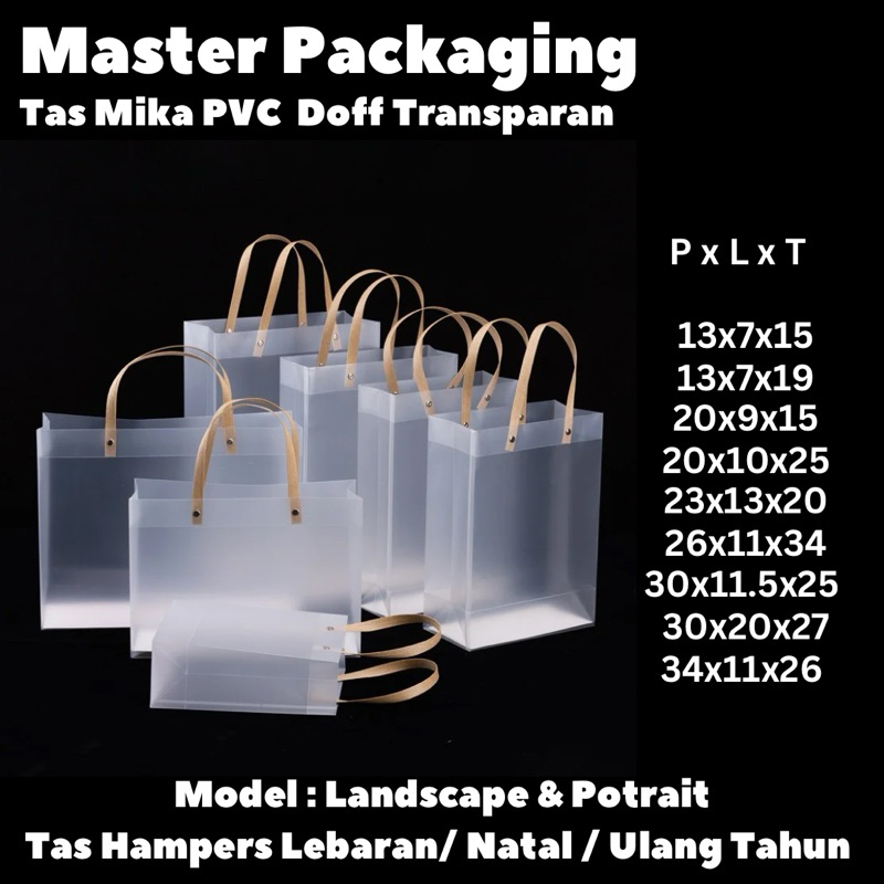 

Goodie Bag Uk 30x20x27 Hampers Doff Transparan Premium