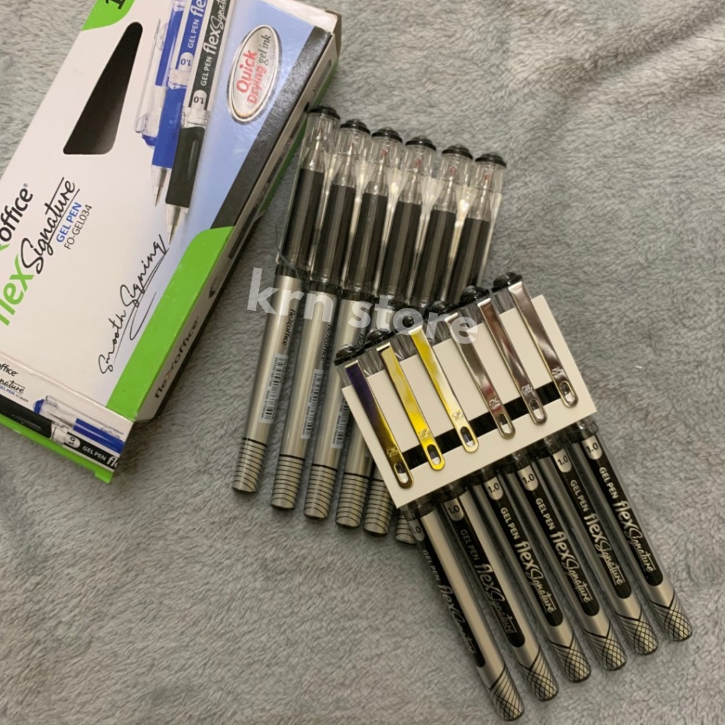 FLEXOFFICE Pen Signature//Bolpoin Murah//Bolpoin Flexoffice Signature//Bolpen Tanda Tangan