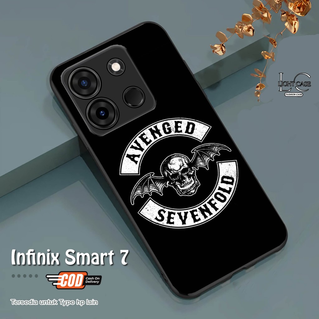 CASE GLOSSY INFINIX SMART 7 dan ALL TYPE SMARTPHONE & ANDROID Bisa request tipe Cassing Hp - Case Te