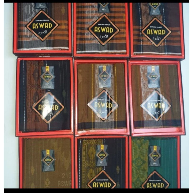 ASWAD Sarung Tenun Aswad