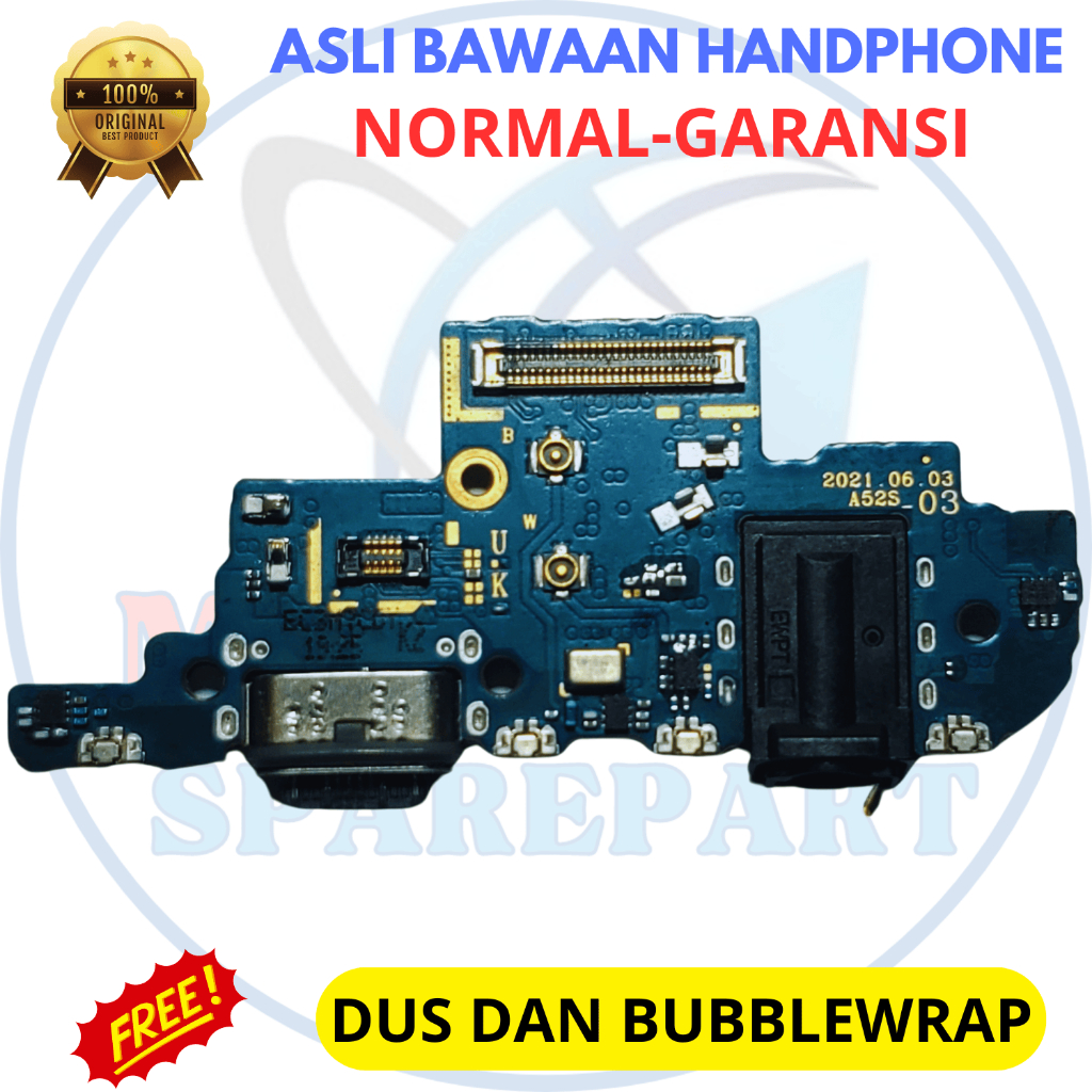 board cas samsung a52s original copotan - papan cas - board charging - konektor cas - ori cabutan ba