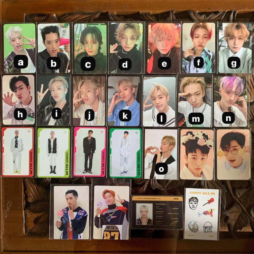 OFFICIAL PHOTOCARD P1HARMONY