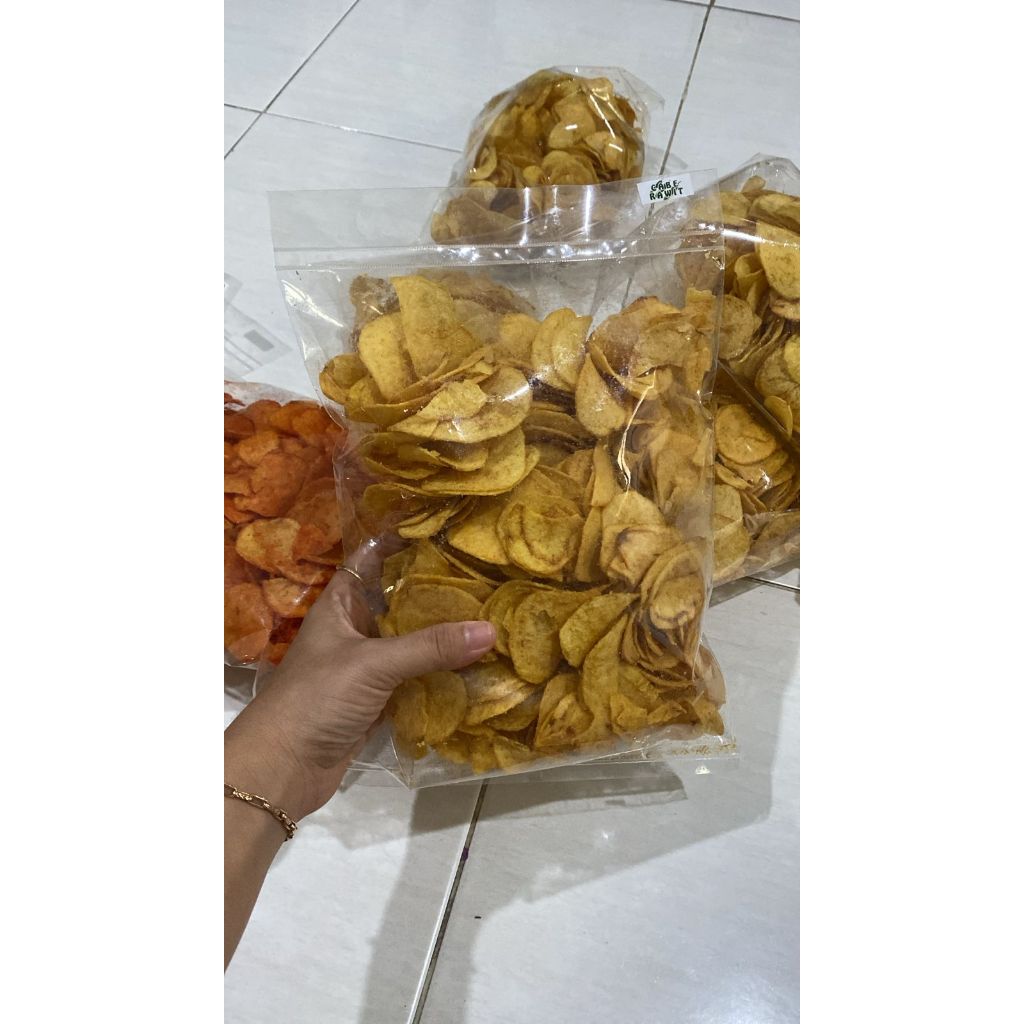 

keripik kentang rasa cabe rawit