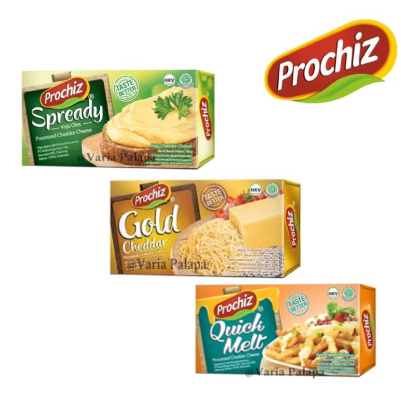 

Keju Prochiz 160gr || Keju Prochiz Gold || Quick Melt || Spready