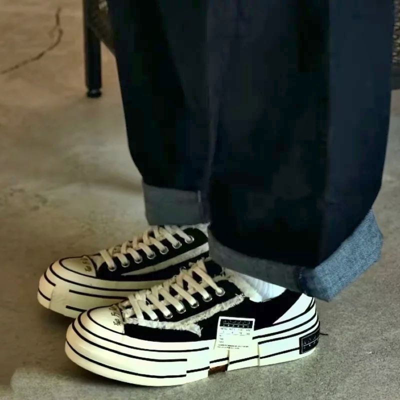Xvessel Yohji Yamamoto G.O.P. Lows Black Shoes