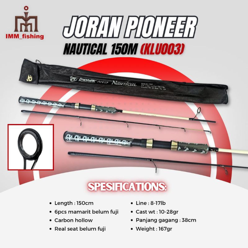 JORAN PIONEER NAUTICAL | Tongkat Pancing | Fishing Rod