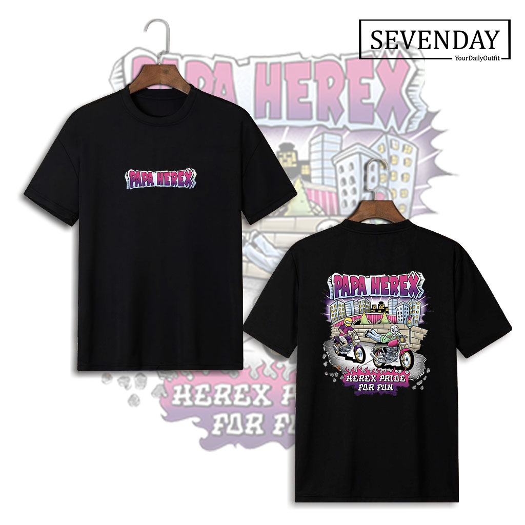 Sevenday.idn - Tshirt Herex - Kaos distro - Kaos distro - Kaos Kata Kata - Tshirt (COD)