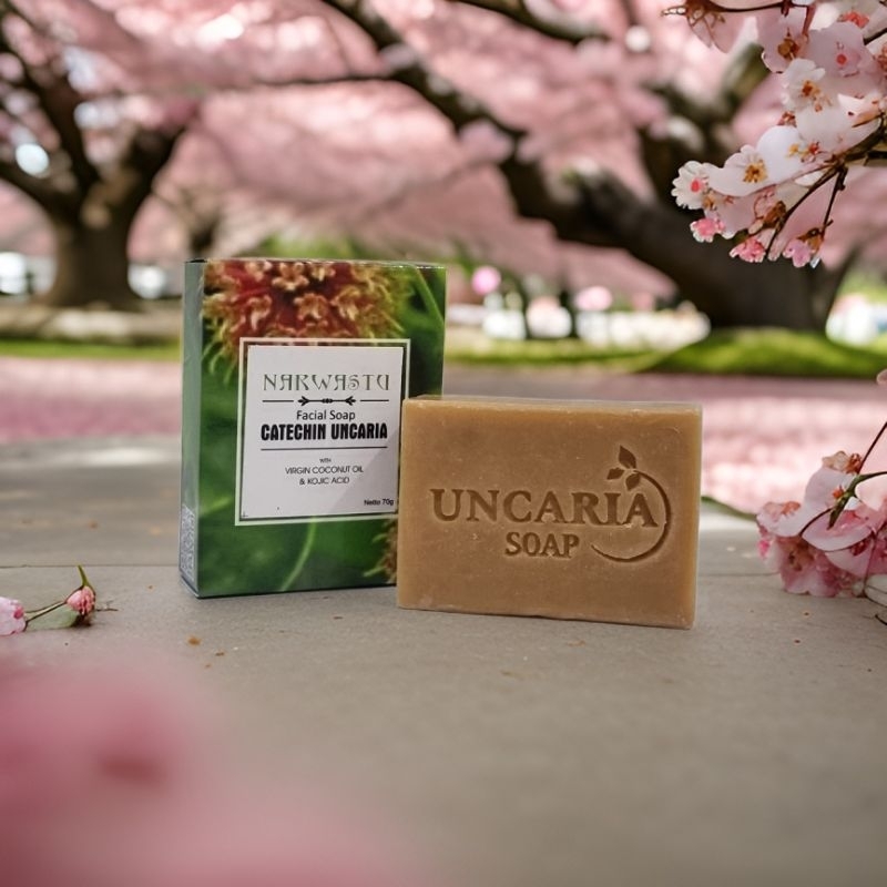 (SABUN JERAWAT) CATECHIN UNCARIA / SABUN GAMBIR / SABUN HERBAL GAMBIR
