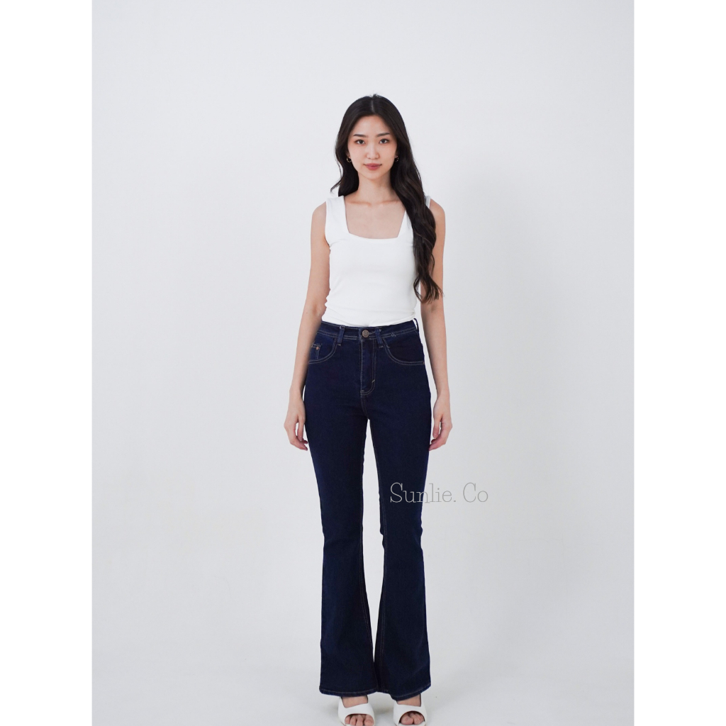Celana jeans cutbray highwaits| celana cutbray wanita| celana cutbray| celana jeans wanita
