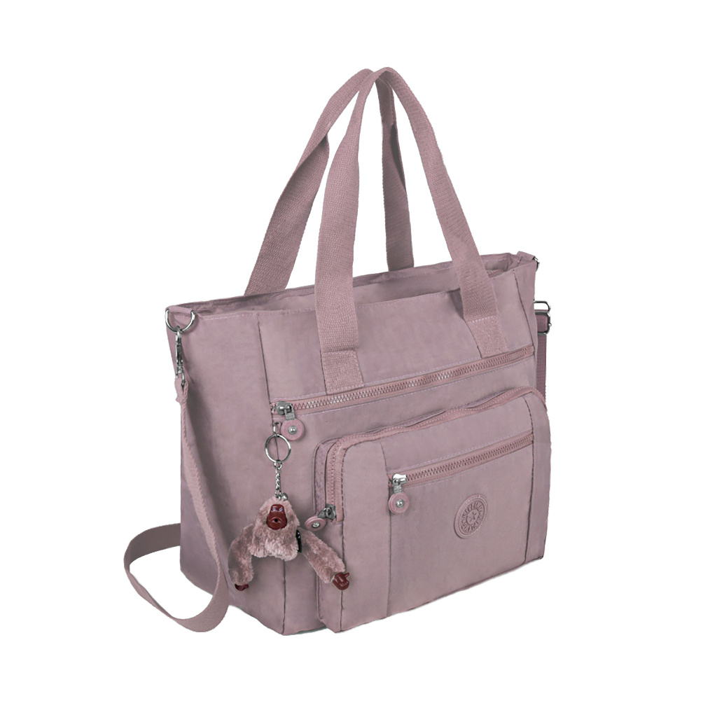 TAS BAHU SELEMPANG BESAR WANITA NYLON IMPORT / TAS HANDBAG WANITA / HAND BAG WANITA / TAS NYLON