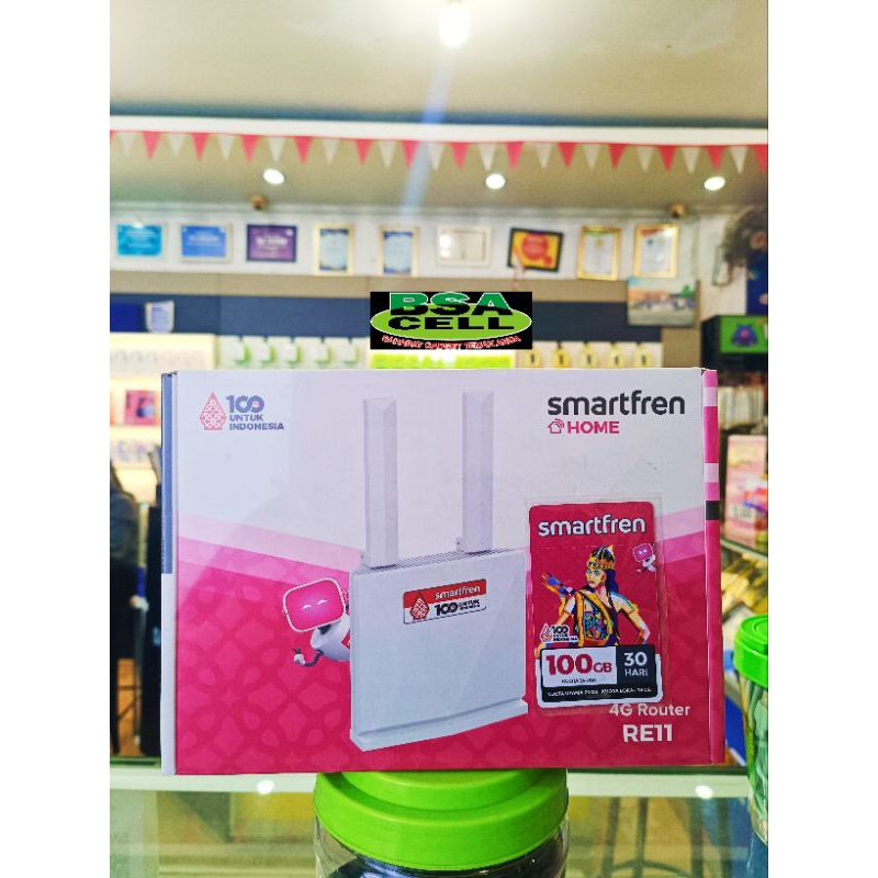 Home Router Smartfren RE11 BONUS KUOTA 100GB