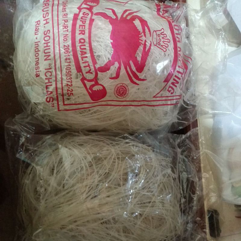 

sohun super quality selat panjang. ada ganti kemasan baru