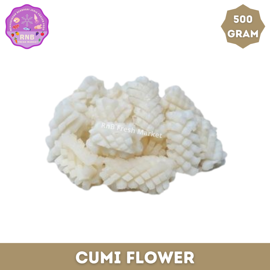 

Cumi Flower Netto 500 Gram