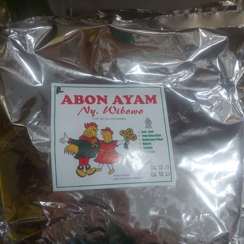 

ABON AYAM NY.WIBOWO MANIS 1 KG