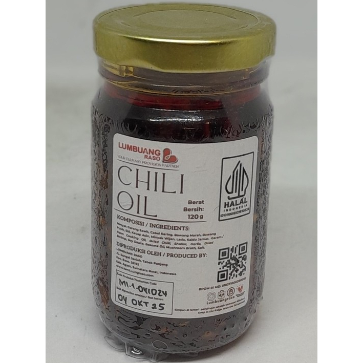 

CHILI OIL BUMBU PEDAS DAN GURIH COCOK UNTUK SEGALA MAKANAN