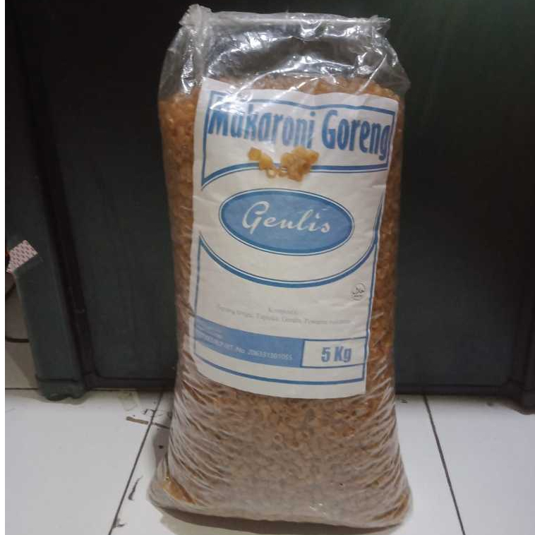 

[Bal] Makaroni Makroni Bentuk Cincin Merk Cap Geulis Biru