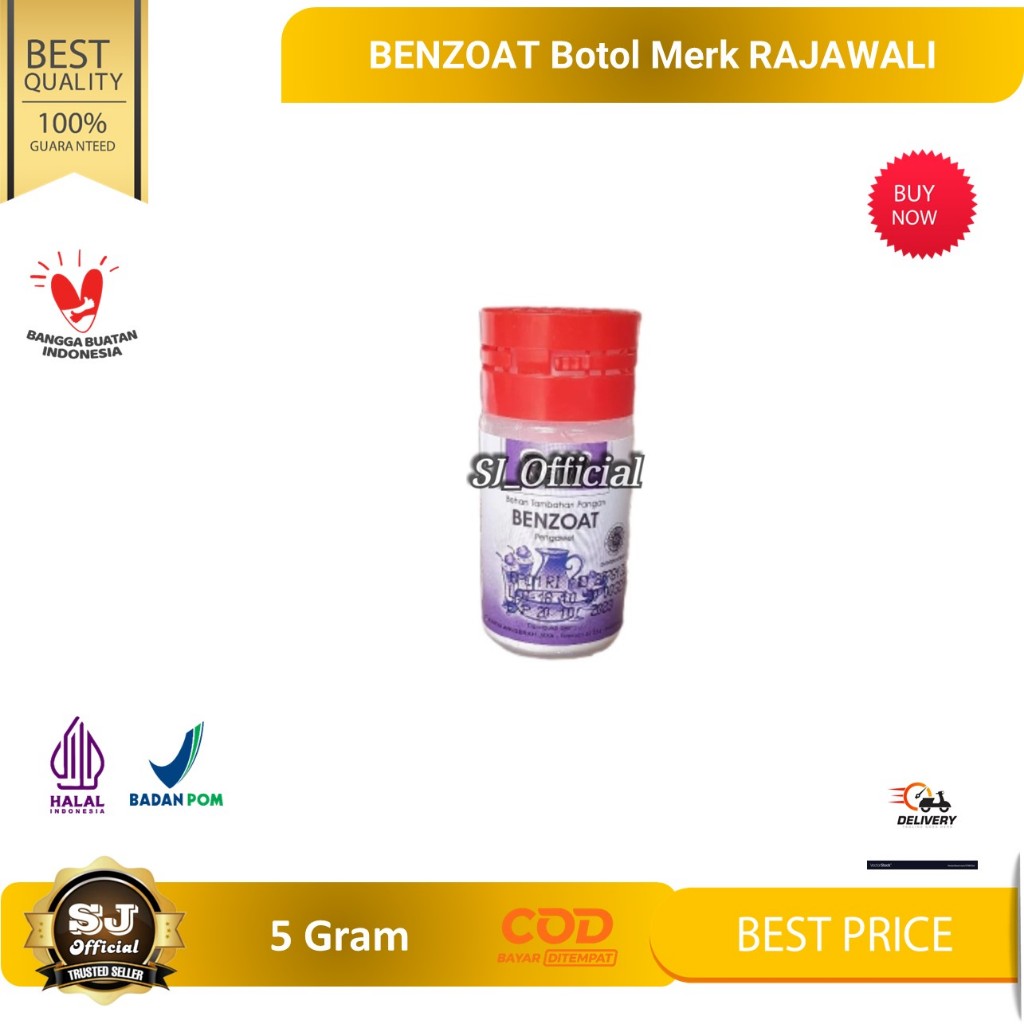 

BENZOAT Botol Merk RAJAWALI