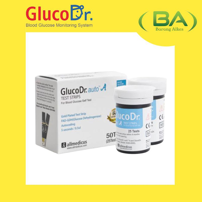 Strip Gluco Dr Auto AGM 4000  Strip Gluco Dr Auto Kode 71  Isi Ulang Gluco Dr Auto