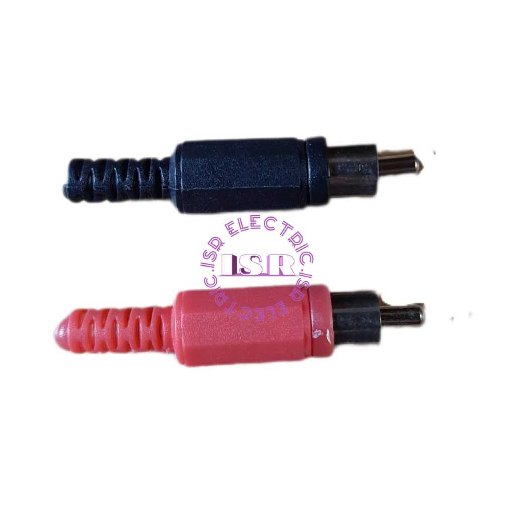 JEK RCA PLASTIK JACK RCA MALE AUDIO