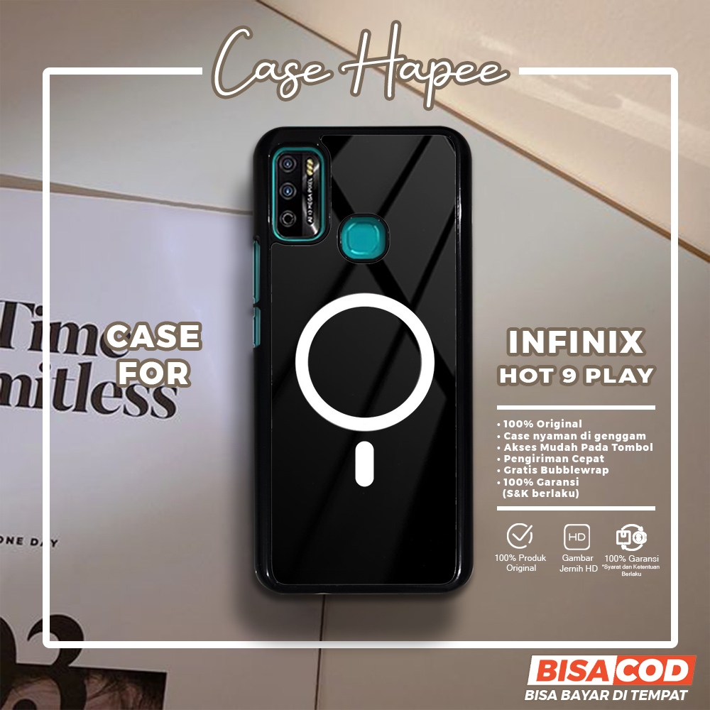 Case Infinix Hot 9 Play Casing Infinix Hot 9 Play [MAGS] Casehapee Case Glossy Case Aesthetic Custom